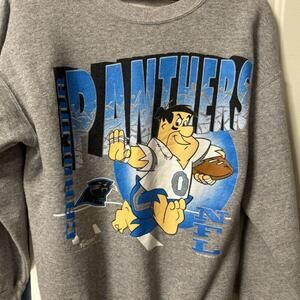 1994 Carolina Panthers Fred Flintstone Nfl Sweatshirt